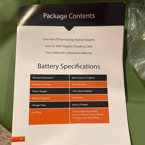 ThermalStep Heated Slippers - Picture 12 of 13